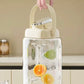 3.5L Refrigerator Water Bottle Kettle With Tap, Large Capacity Glass Water Bottle, Cool Water Bucket Dispenser