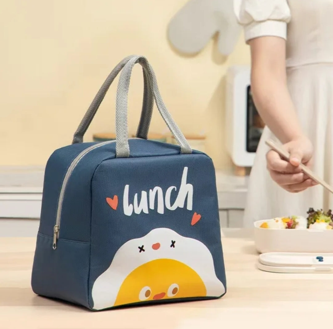 Cartoon Cute Fun Large Capacity Thermal Lunch Bag