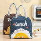 Cartoon Cute Fun Large Capacity Thermal Lunch Bag