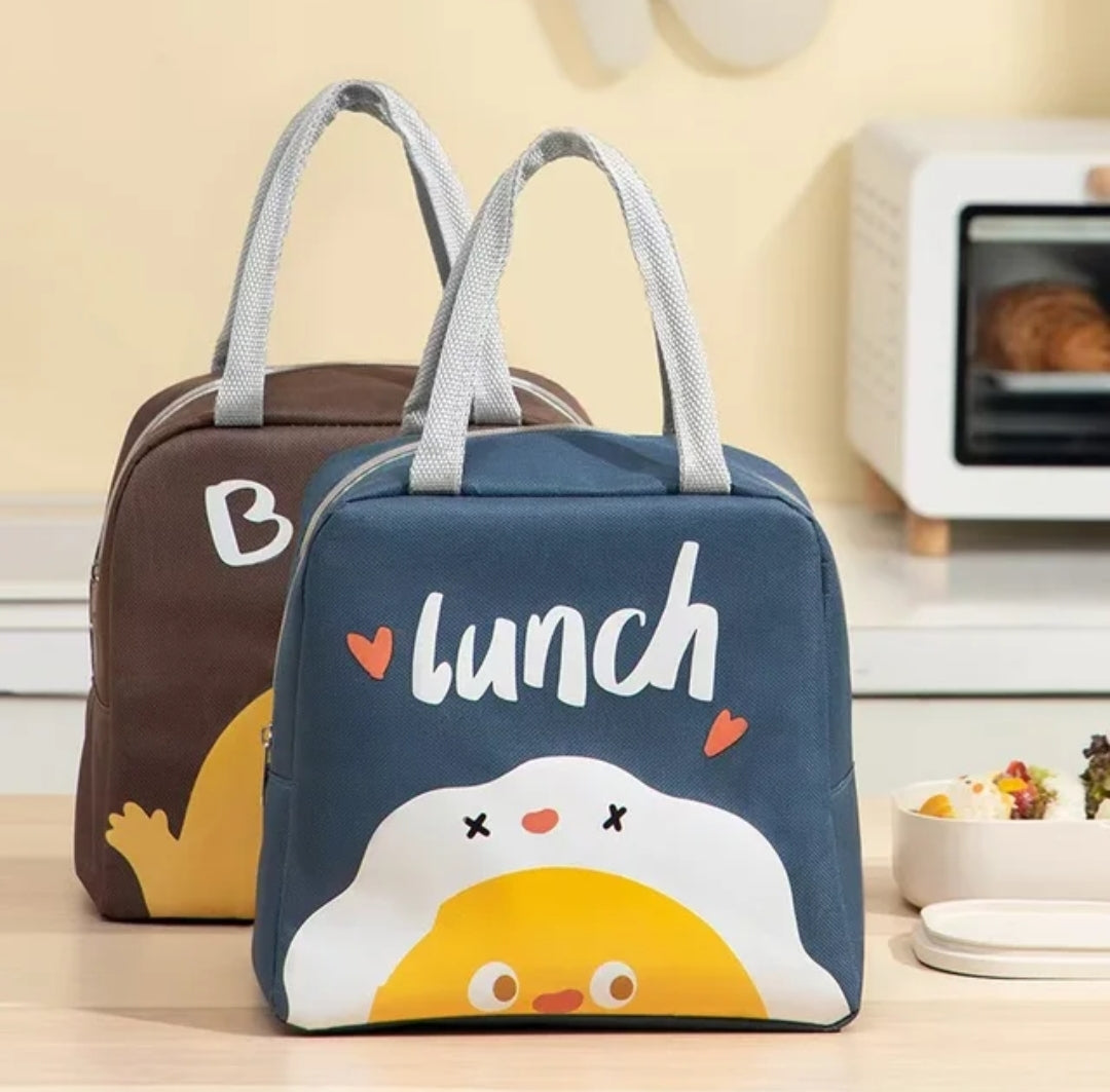 Cartoon Cute Fun Large Capacity Thermal Lunch Bag