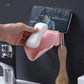 V-Shaped Wall-Mounted Soap Dish with Storage - Durable Plastic, Space-Saving Bathroom Organizer