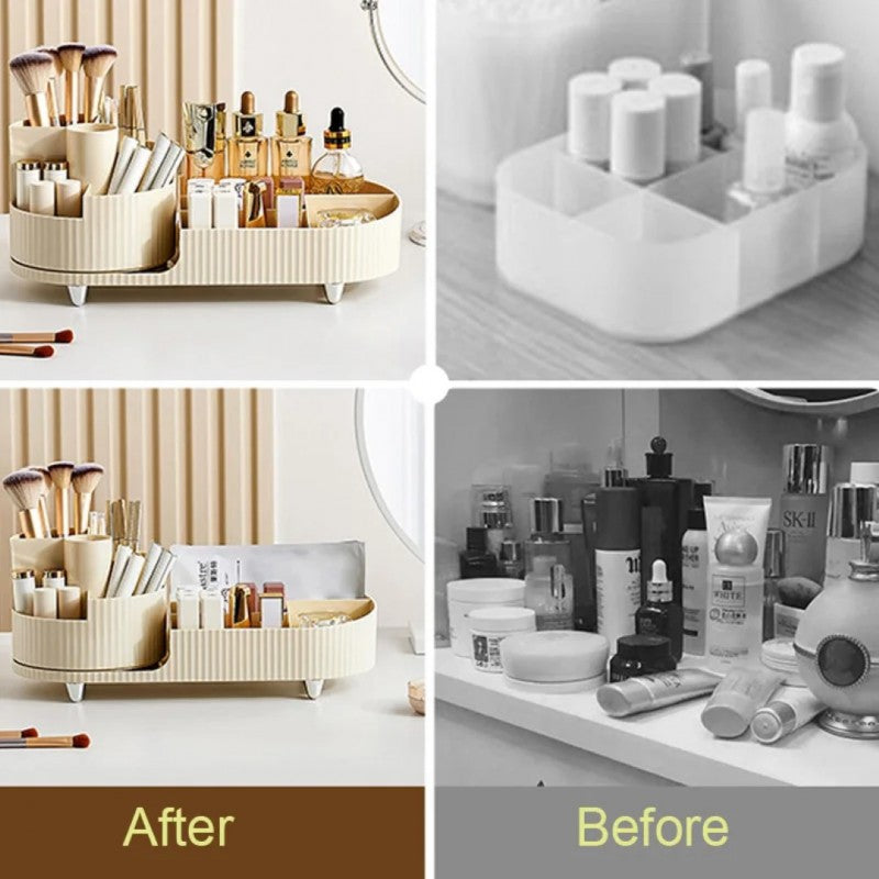 360 Rotating Makeup Organizer for Vanity