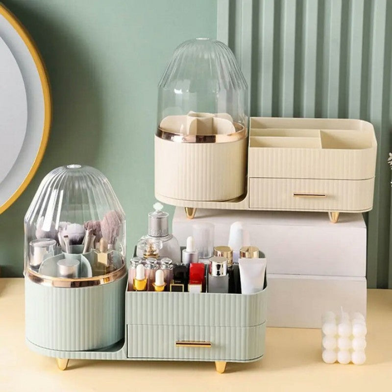 New Elegant Style Brush Holder and Cosmetic Tray