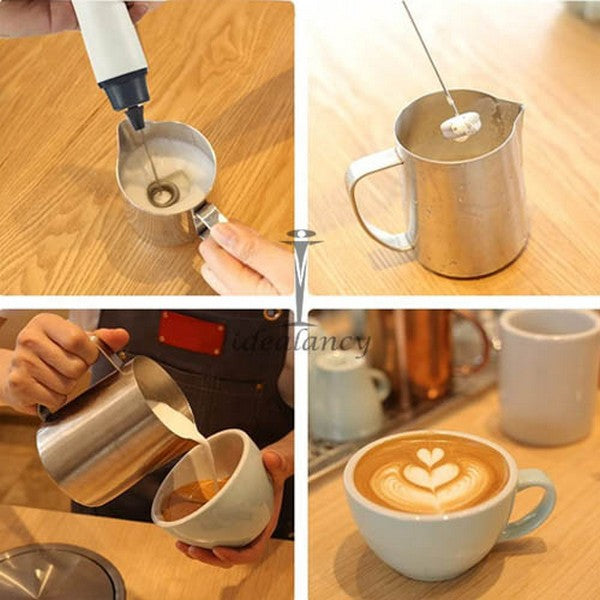 Electric rechargeable coffee beater