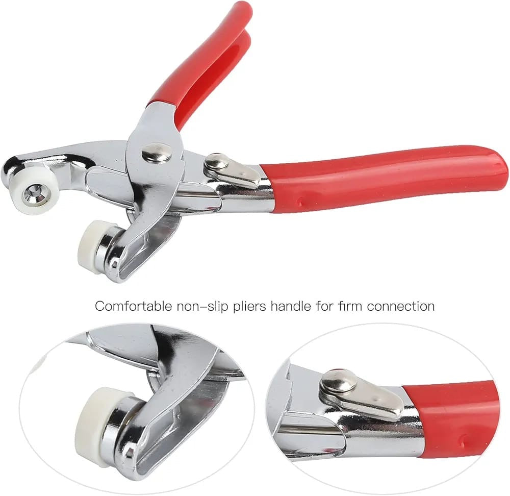 One Press Quick Button Fitter Plier