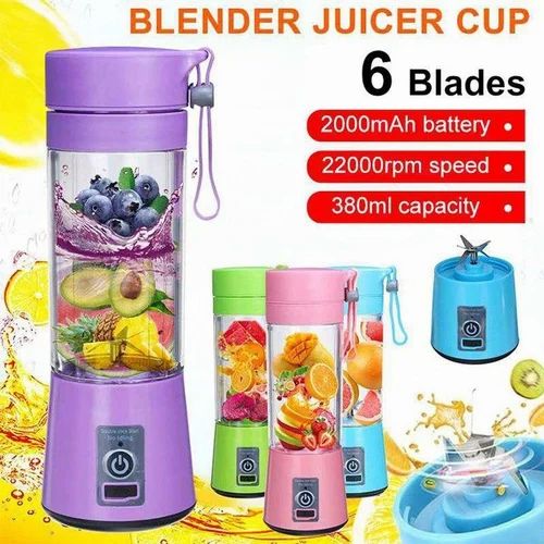 USB Chargeable 6Blade Juicer