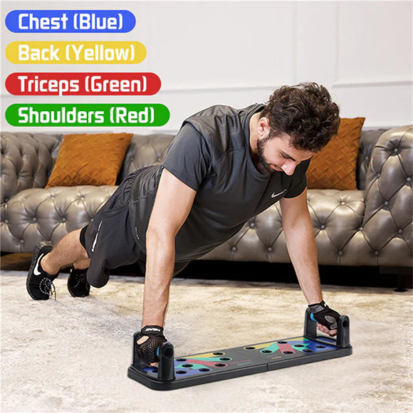 Foldable Multi Function Work Out Gym Pushups Board