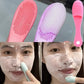 Silicone Nose Cleaning Brush Soft Bristle Facial Cleansing Brush With Finger Glove For Blackhead Removal