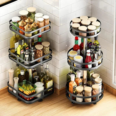 Rotatable Metal Storage Rack