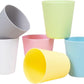 6 Reusable Cups Pastel Colourful