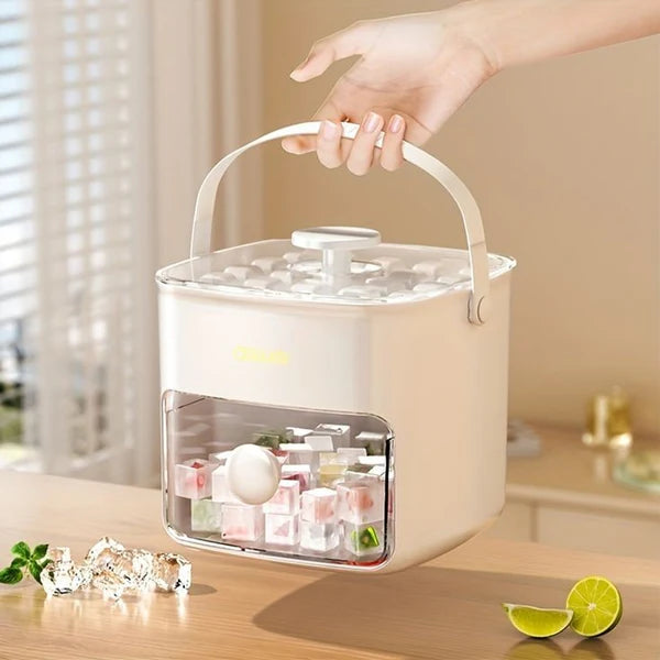 48 Grids Ice Cube Mold Easy Release Ice Maker