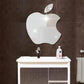 Apple Shape Wall Sticker Mirror