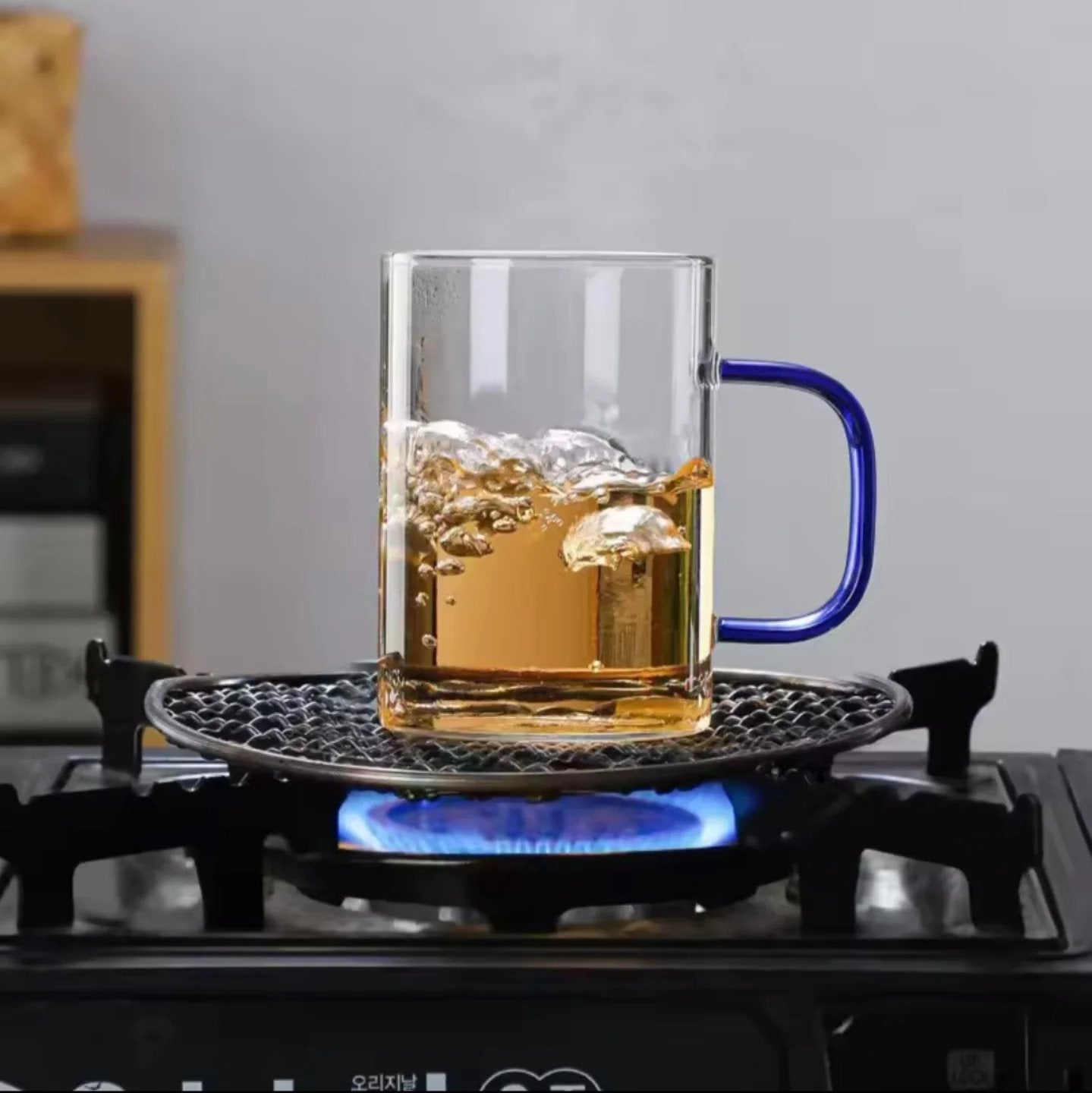 6Pcs Heat Resistant Borosilicate Glass Mug Set