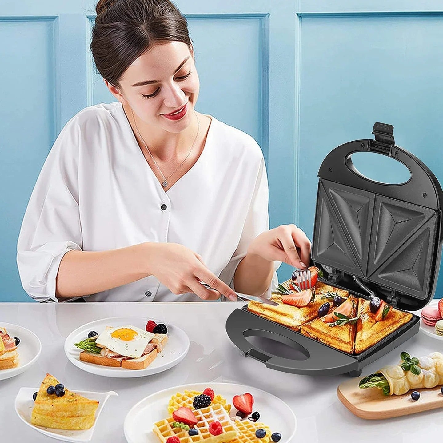 3 in 1 Waffle Grill And Sandwich Maker