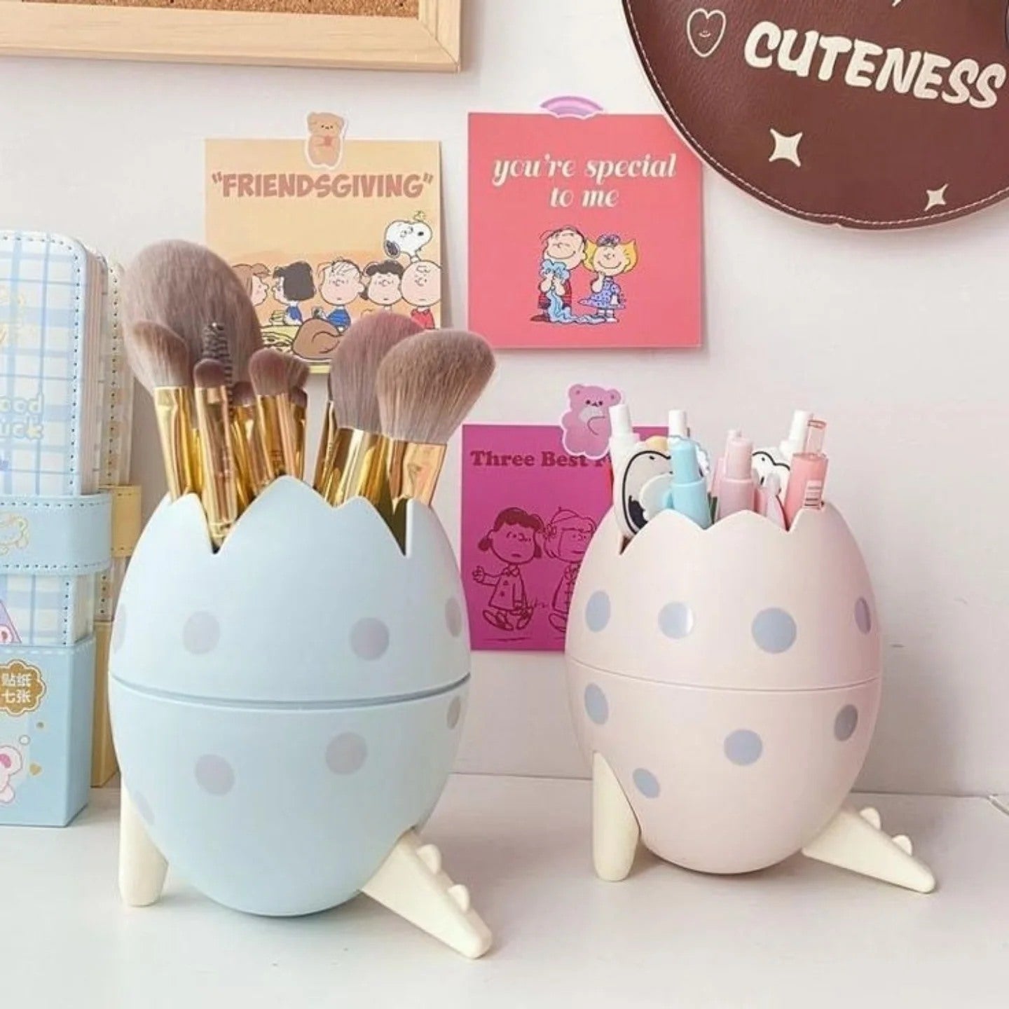 Egg Shape Stationery And Multipurpose Holder