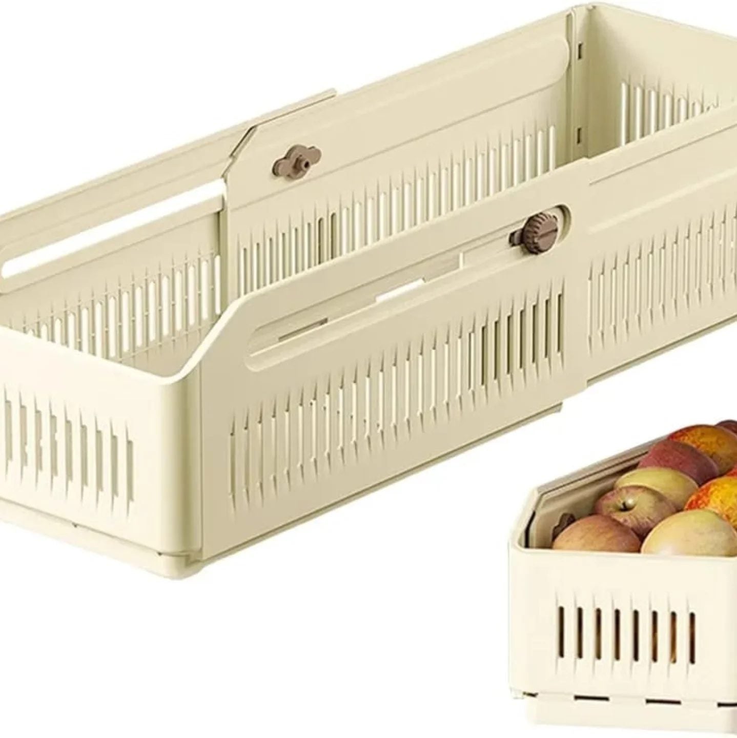 Food Storage and Serving Solutions - Divided Serving Tray - Snack Box - Kitchen Spice Box - Snack Platters - Food Serving Trays With Lids Made from food-grade PET and PP materials. Beige color, compact design. Durable, easy to clean.