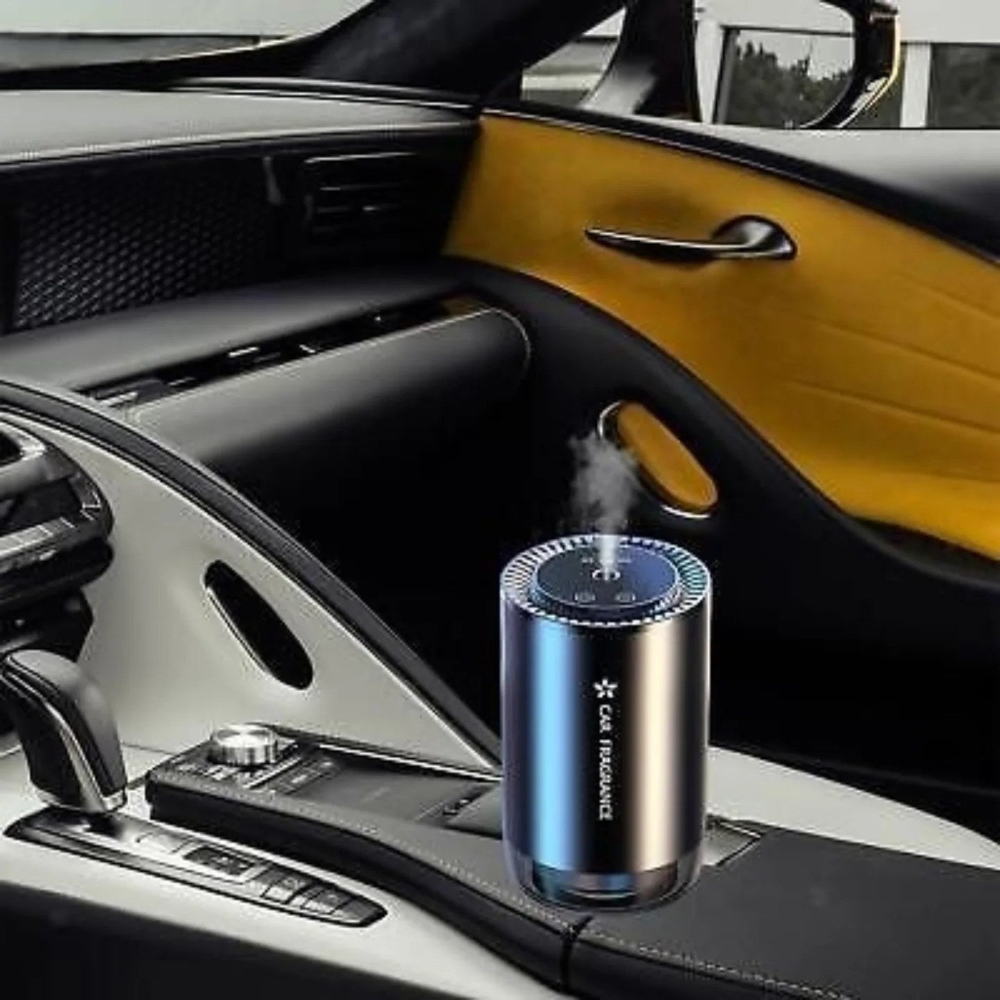 Car Aroma Diffuser With Ambient Led Starry Light