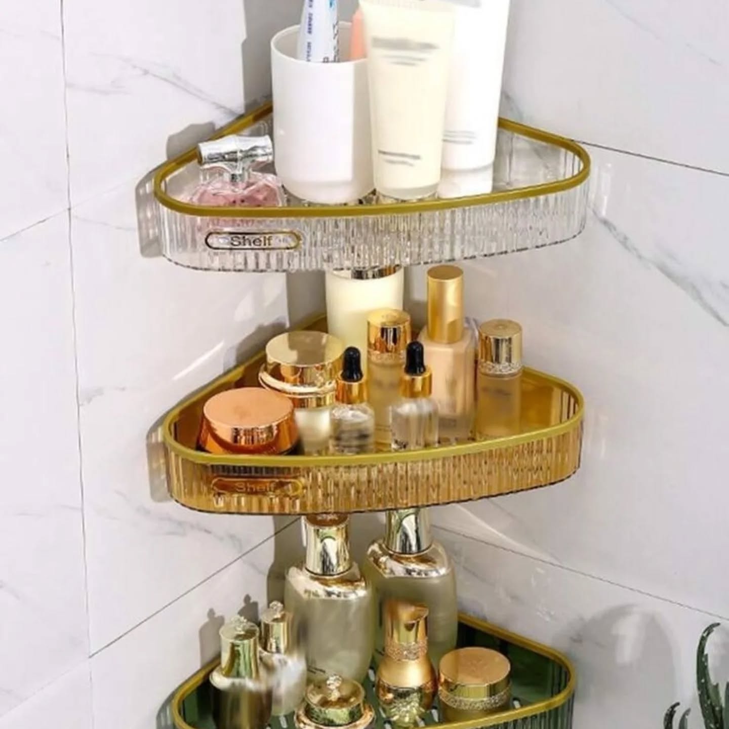 Luxury Wall Mounted Corner Shelf