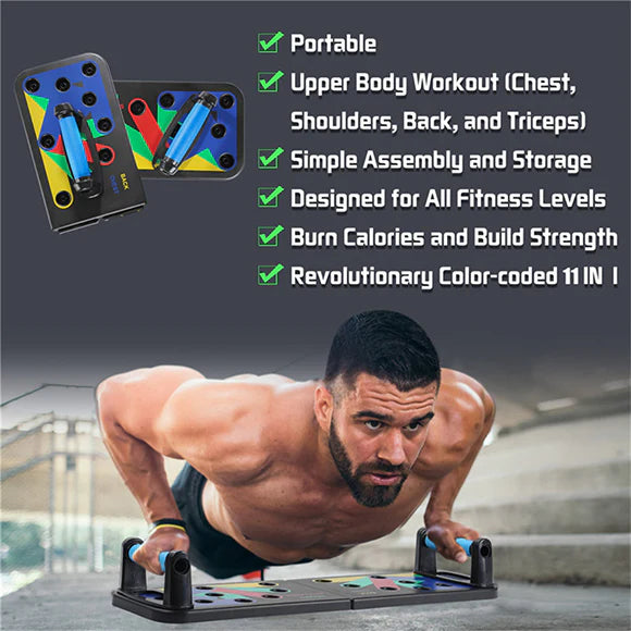 Foldable Multi Function Work Out Gym Pushups Board