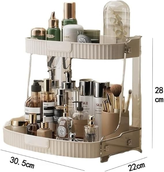 Makeup Organizer Rack 2Layers