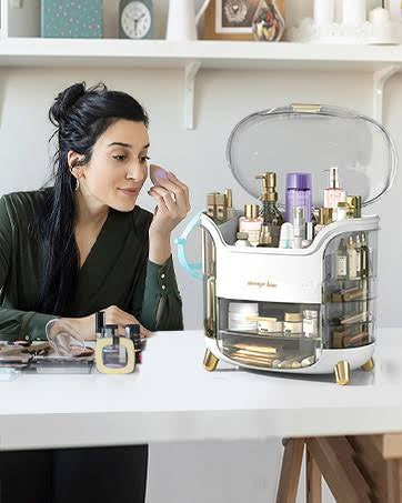 Luxury Cosmetic Organizer (Large Capacity)