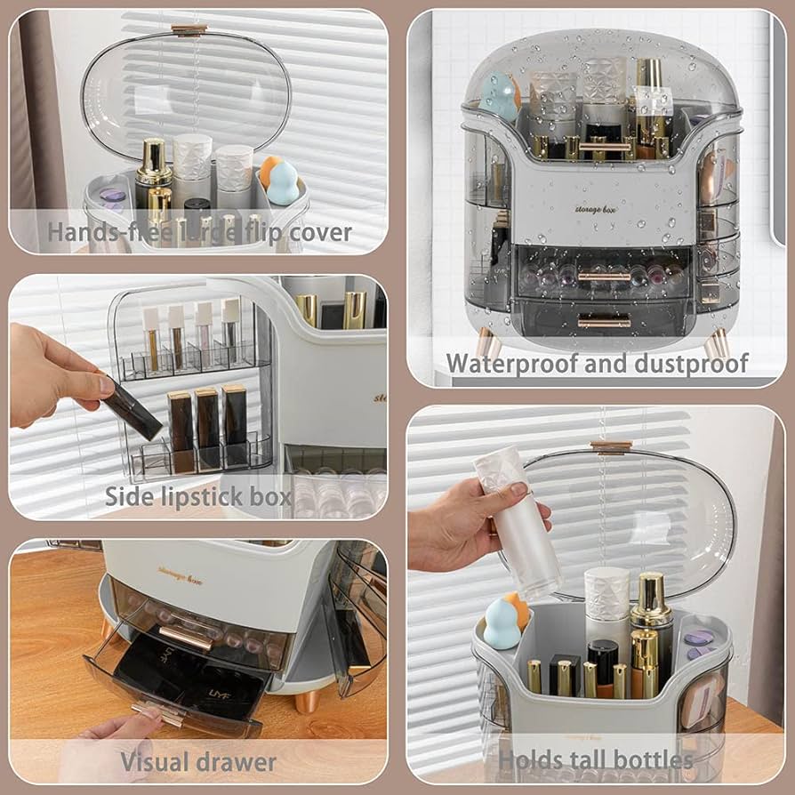 Luxury Cosmetic Organizer (Large Capacity)