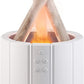 Campfire Flame Fire Diffuser, Bonfire Aromatherapy Essential Oil Diffuser, 250ml Wood Cool Mist Humidifier for Home,Bedroom,Office, Remote Control, Auto Shut-Off, Night Light, Gift (White)