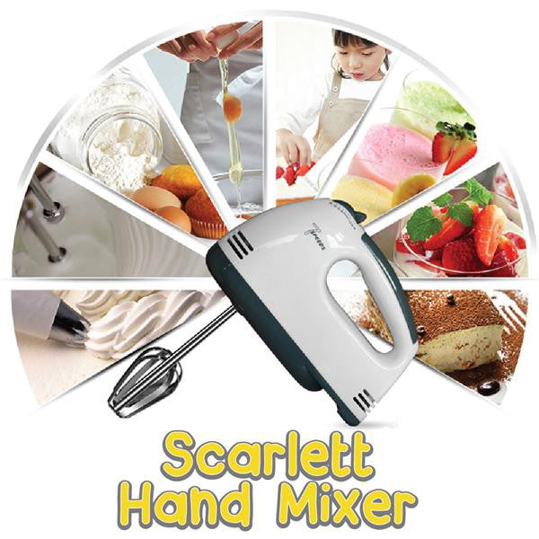 White Hand Mixer and Blender