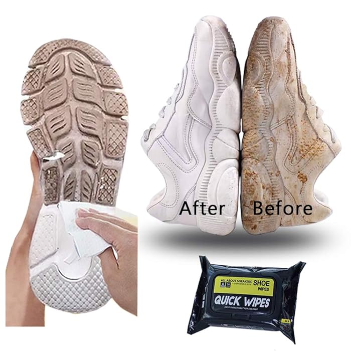 Disposable Wipes Cleaner For Sneakers Pack