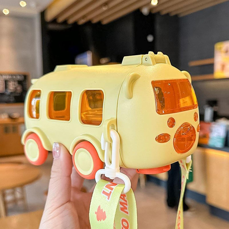 Bus Shape Water Sipper For Kids