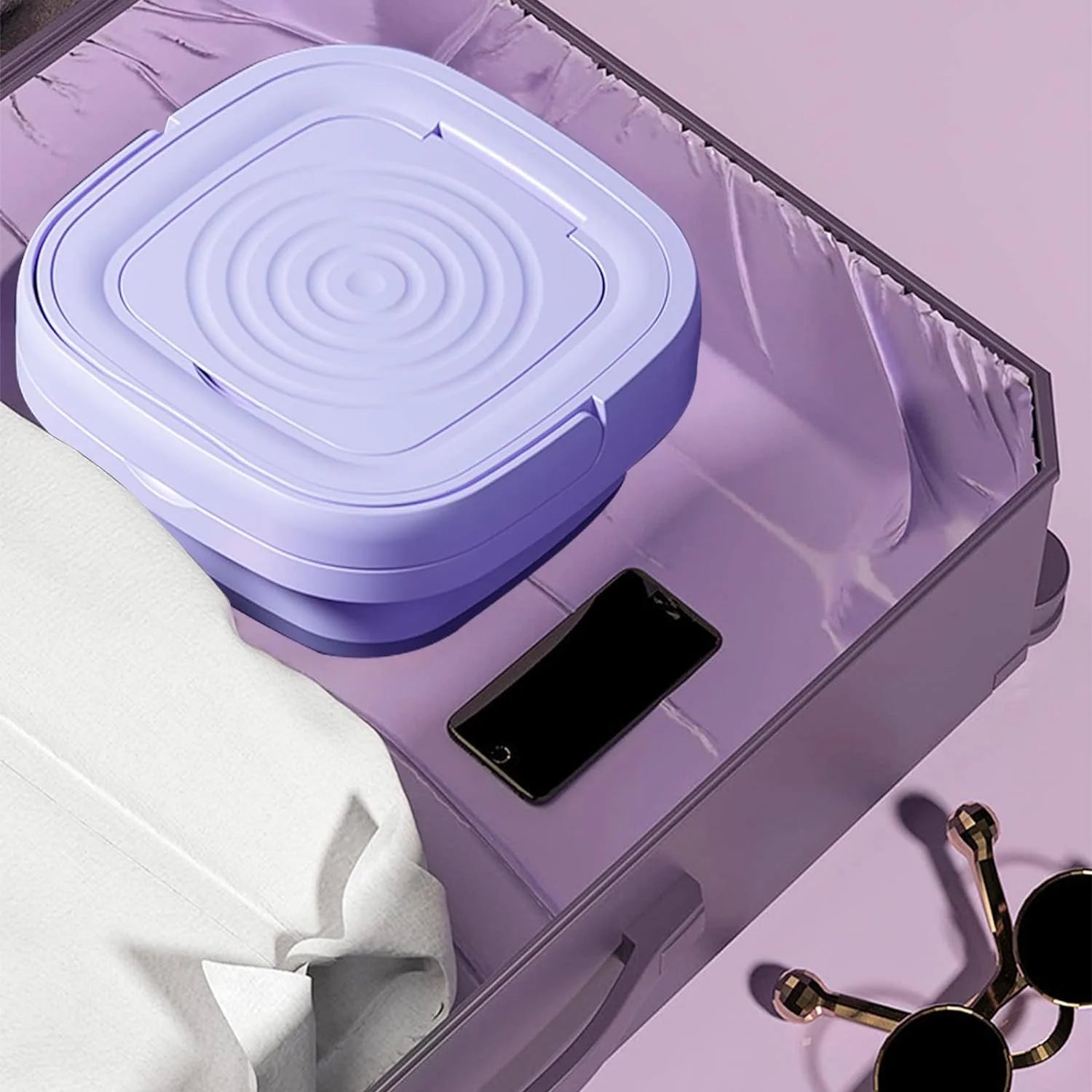 Mini Portable Baby Washing Machine - AnyTime , Anywhere!