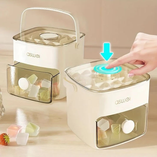 48 Grids Ice Cube Mold Easy Release Ice Maker