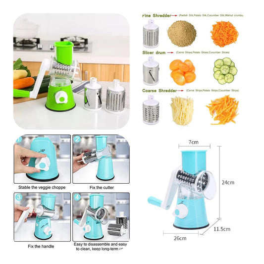 Drum Vegetable Cutter - (Box Packing)