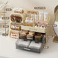 Luxury Cosmetics Organizer With Brush Holder