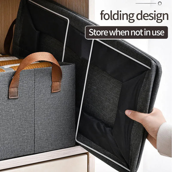 Foldable Clothes Organizer Basket - Premium Quality