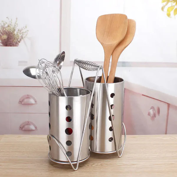 Stainless Steel Cutlery Holder