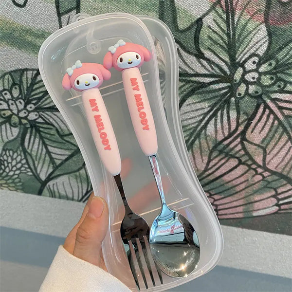 Spoon & Fork - 2 Pcs Set