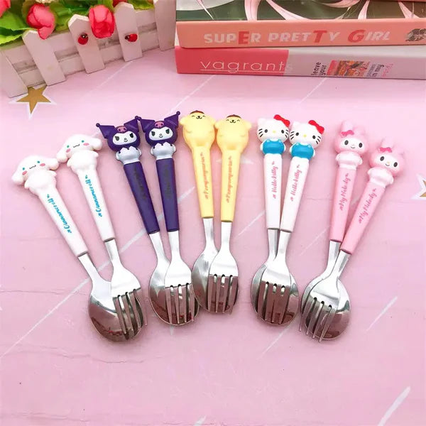 Spoon & Fork - 2 Pcs Set