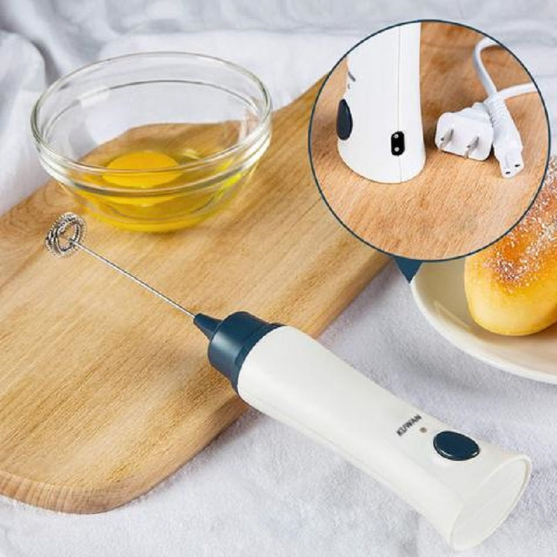 Rechargeable Handheld Electric Coffee Mixer