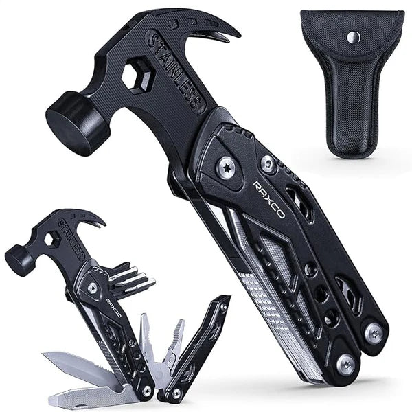 15 in 1 Multifunction Claw Hammer and Plier, Screw drivers, knives, Perfect of Everyday use.