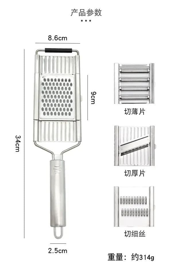 4 in 1 Manual Stainless Steel Slicer