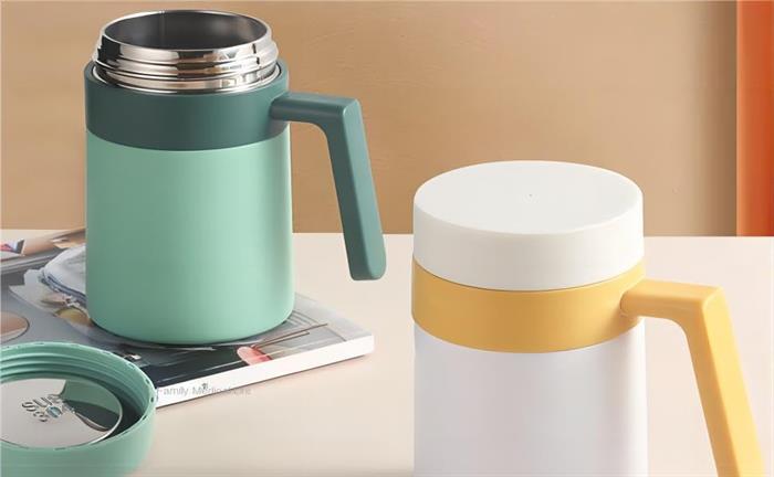 Hot & Cool Coffee Mug with Grip