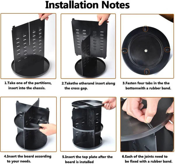 360 Rotation Cosmetic Organizer