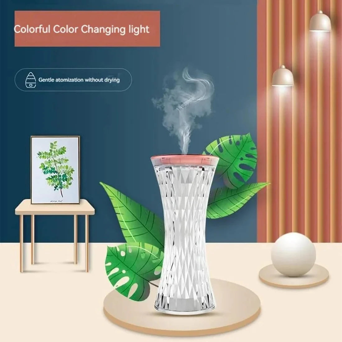 270ml Aroma Desktop Air Humidifier Diffuser