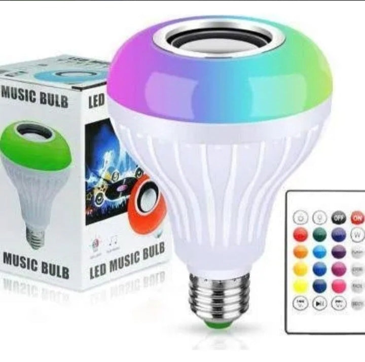 LED MUSIC LIGHT BULB WITH BLUETOOTH SPEAKER