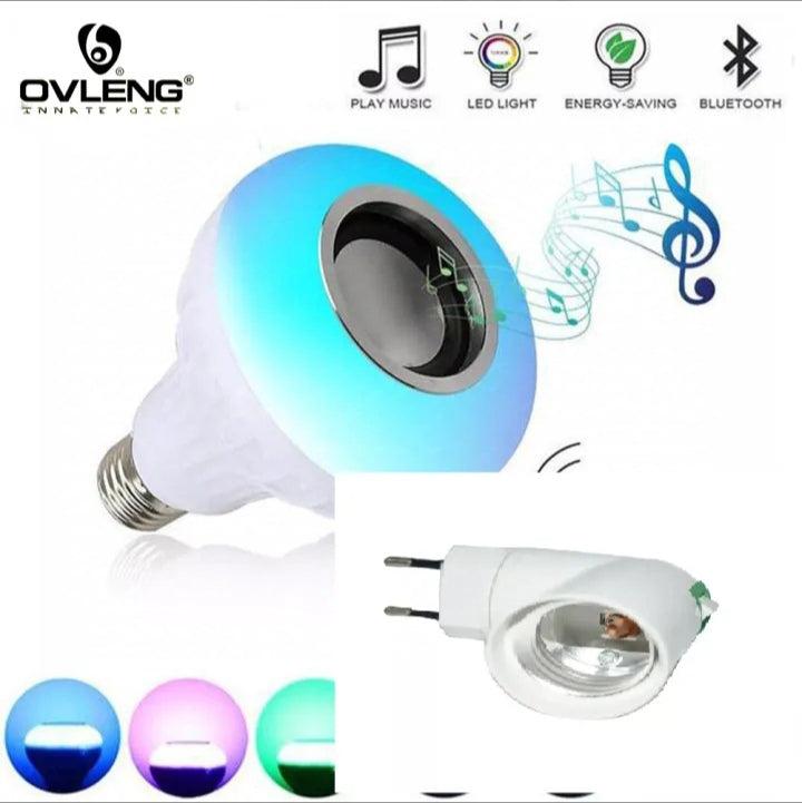 LED MUSIC LIGHT BULB WITH BLUETOOTH SPEAKER