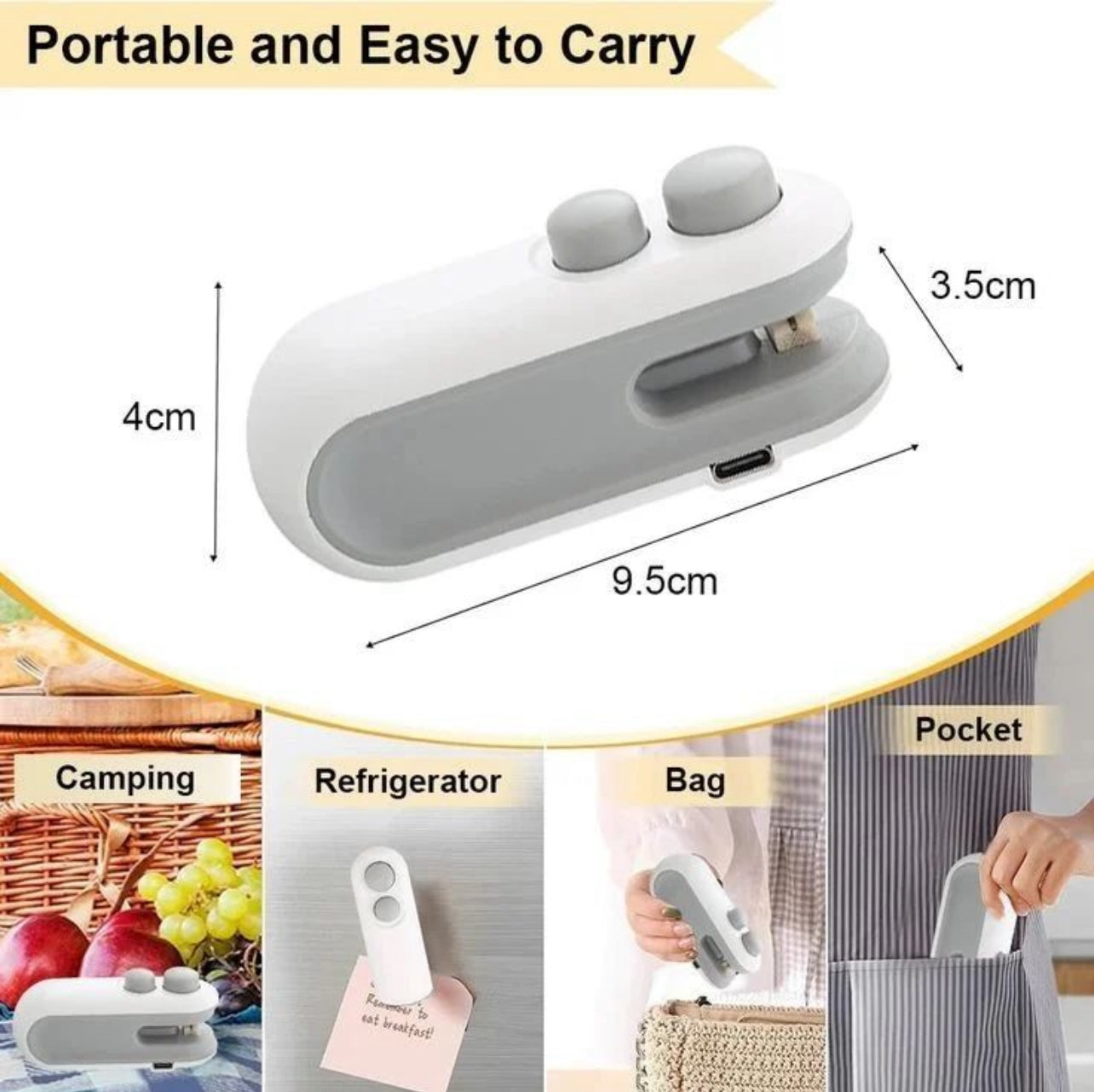 Portable Magnetic Sealing Machine