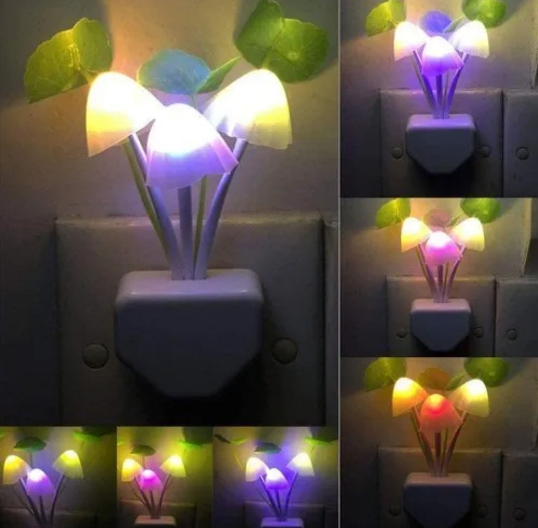 Mashroom flower light