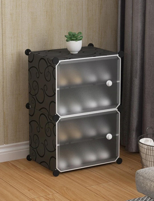 Attachable Cube Cabinets & Shoe Rack