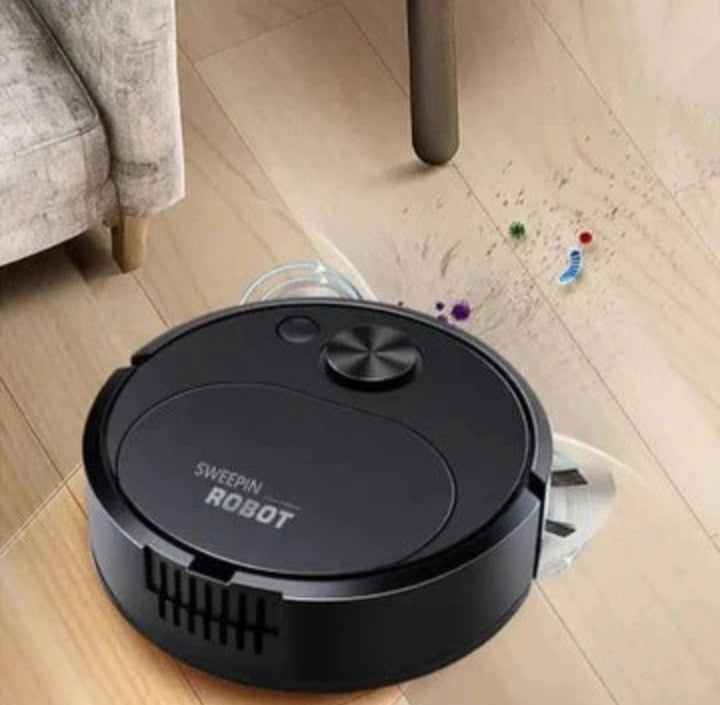 3 In 1 Sweeping Robot Vacuum Cleaner, Smart Wireless Dragging Cleaning Sweeper